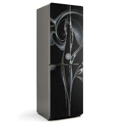 Magnet na ledničku Vlny v abstraktním stylu