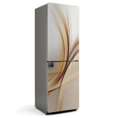 Magnet na ledničku Abstraktní křivky a vlny