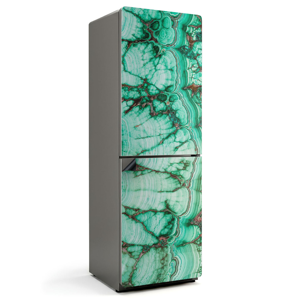 Magnet na ledničku Malachitové detaily ve stylu
