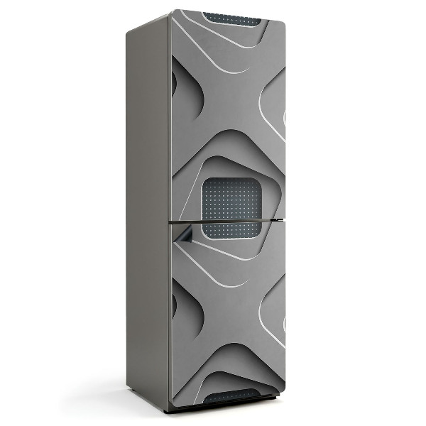 Magnet na ledničku Abstraktní 3D motiv