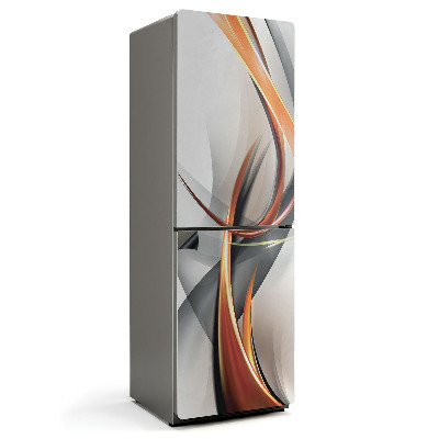 Magnet na ledničku Vlny vzorů v pohybu