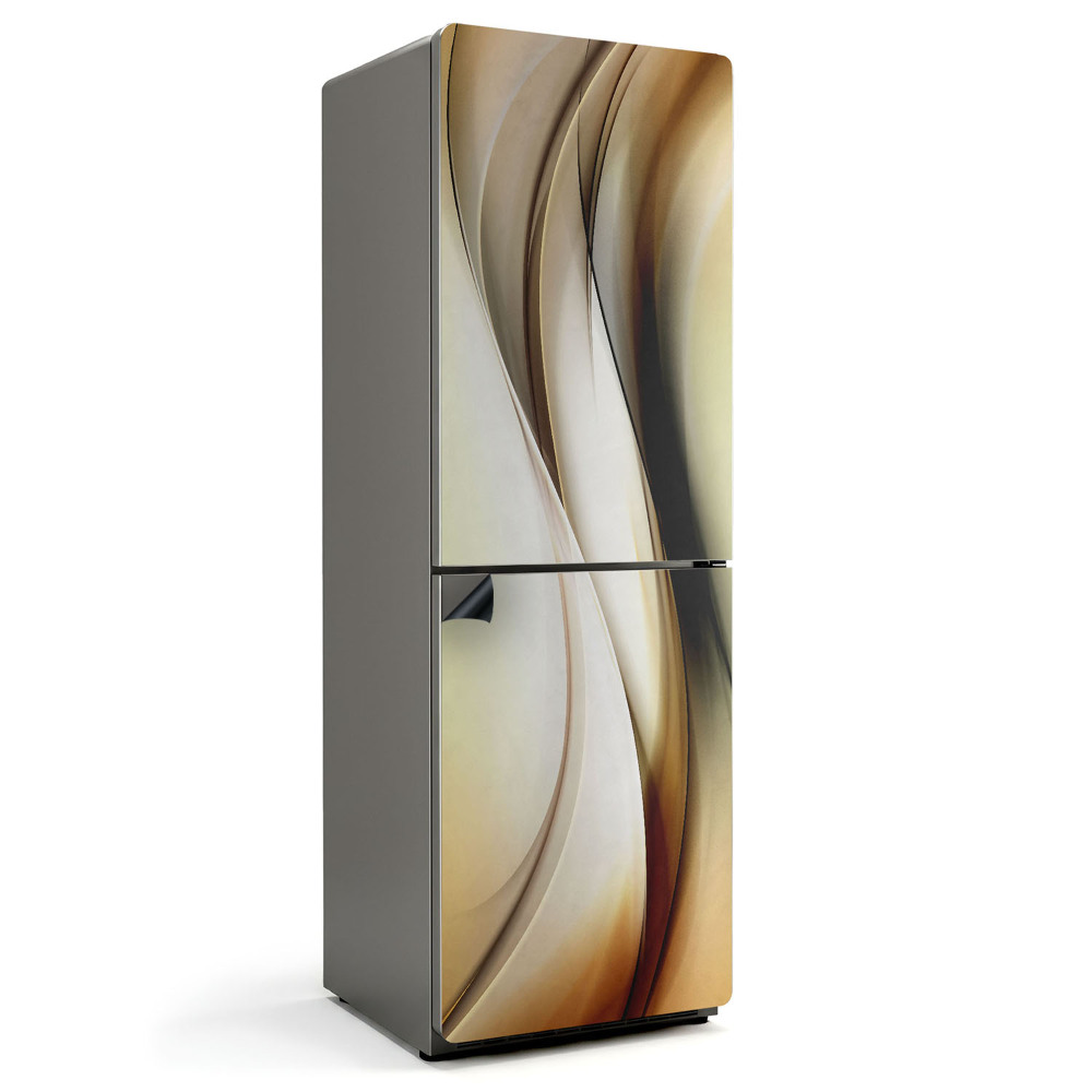 Magnet na ledničku Abstraktní vlnitý vzor