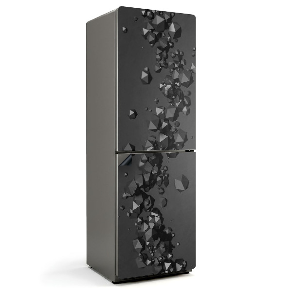 Magnet na ledničku Dynamické tvary v prostoru