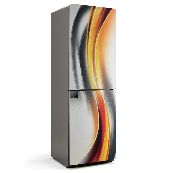 Magnet na ledničku Pohybující se vlnové vzory