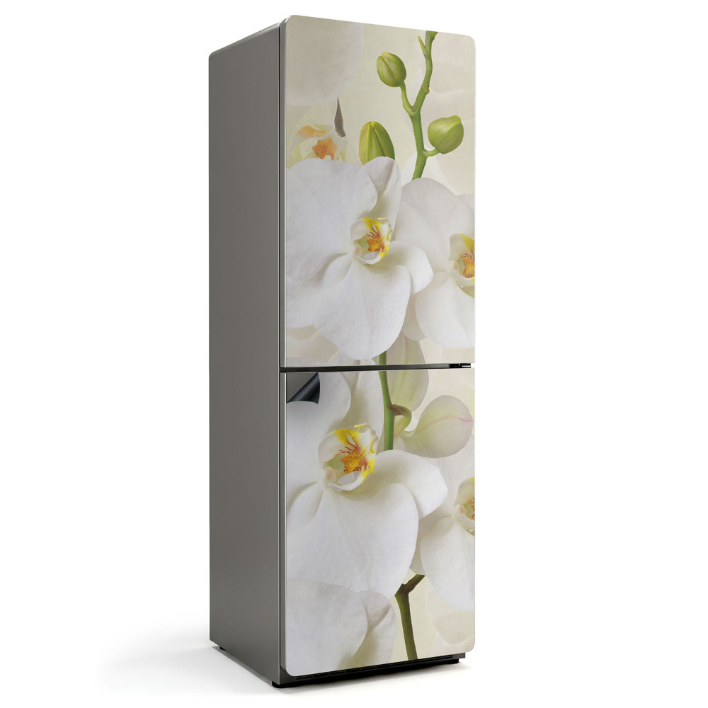 Magnet na ledničku Květinové akcenty orchidejí