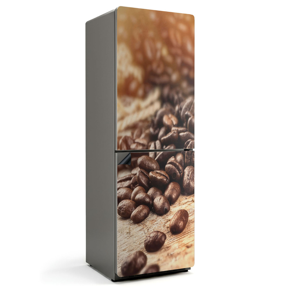 Magnet na ledničku Roztroušená kávová zrna