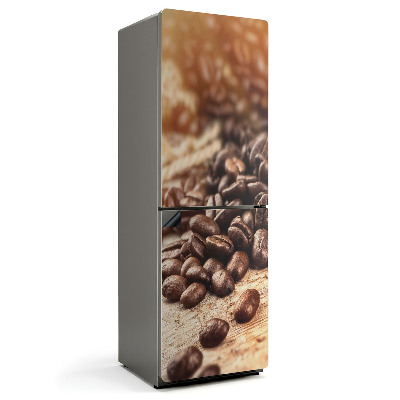 Magnet na ledničku Roztroušená kávová zrna