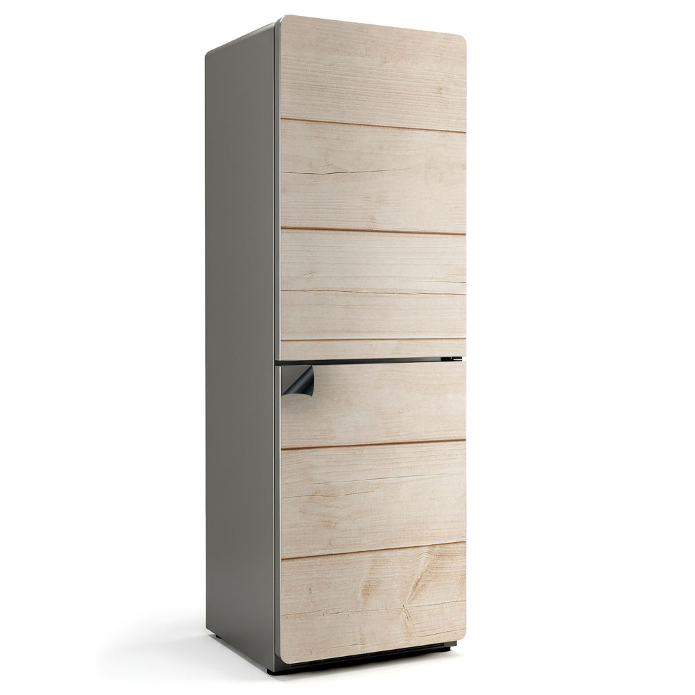 Magnet na ledničku Horizontální deska s dřevěným vzorem