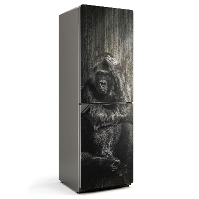 Magnet na ledničku Gorila v rozjímání