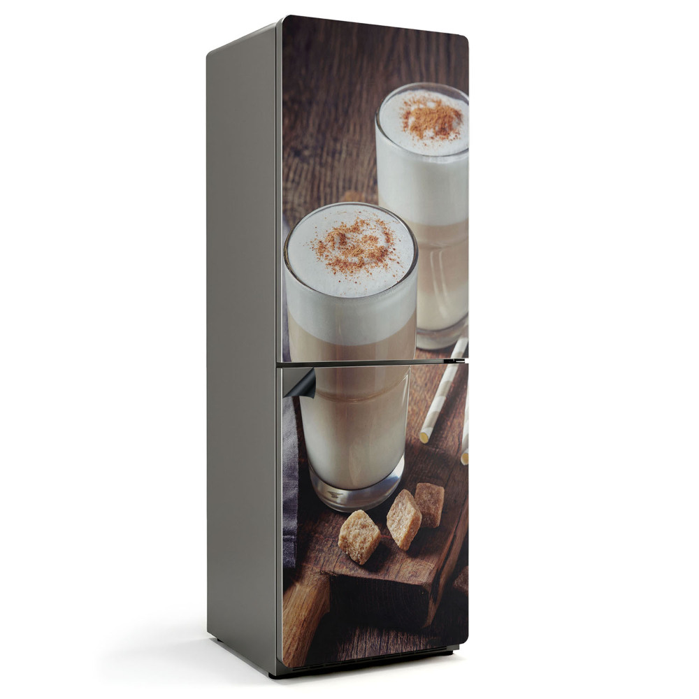 Magnet na ledničku Kávový ráj s jemnou pěnou