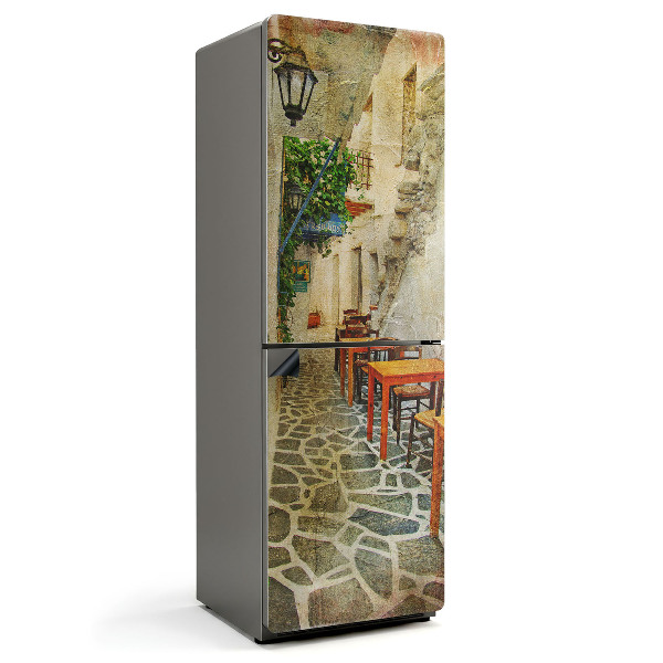 Magnet na ledničku Koutek plný stylového nábytku