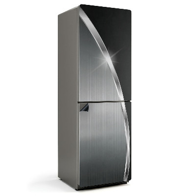 Magnet na ledničku Abstraktní motiv v kovových odstínech