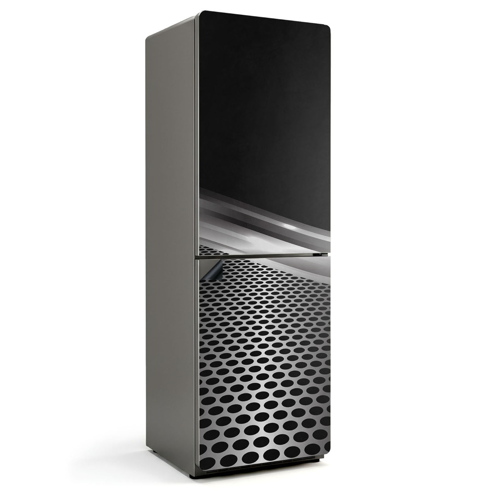 Magnet na ledničku Abstraktní síťovaný motiv