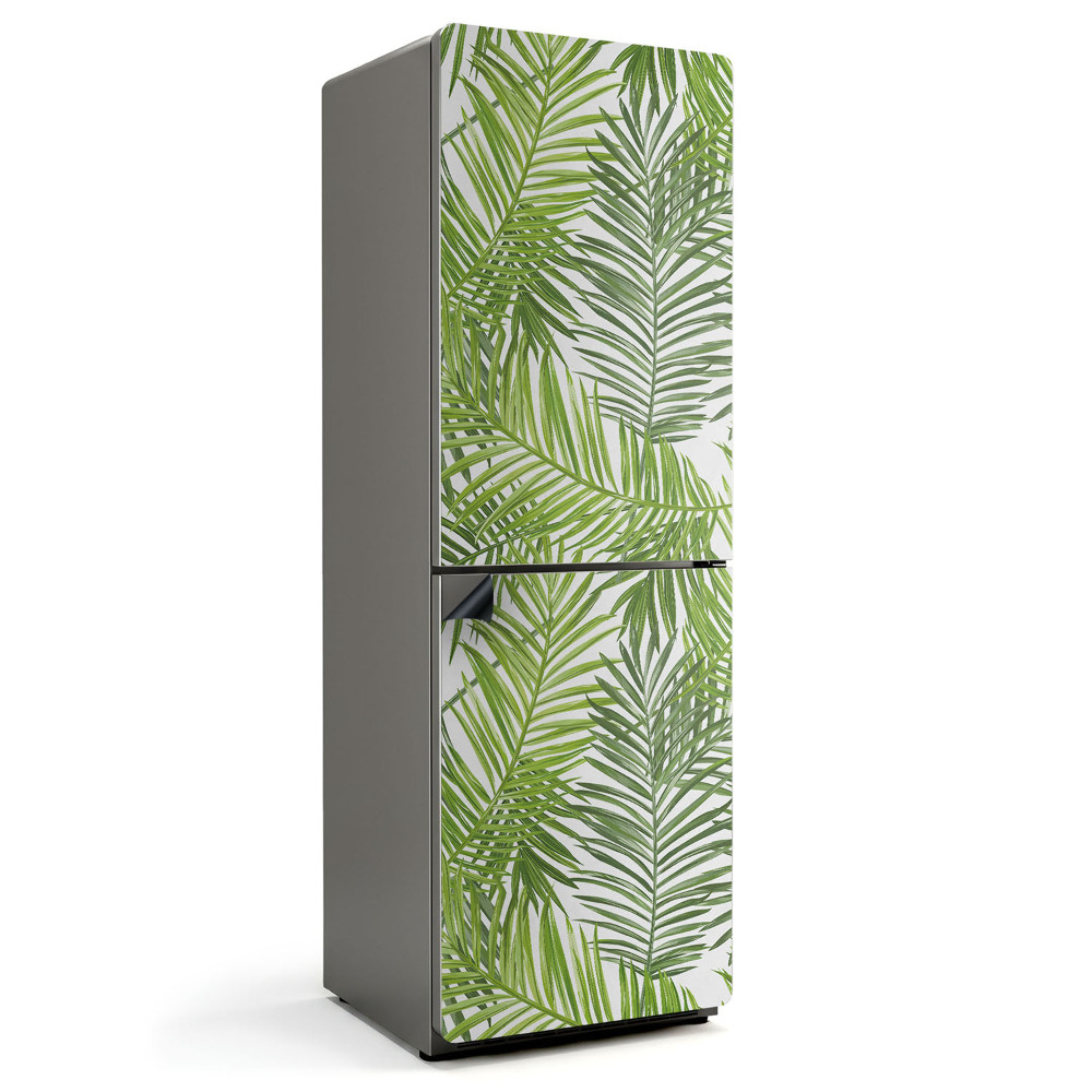 Magnet na ledničku Zelené tropické listy