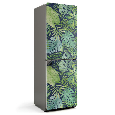 Magnet na ledničku Tropický zelený listový vzor