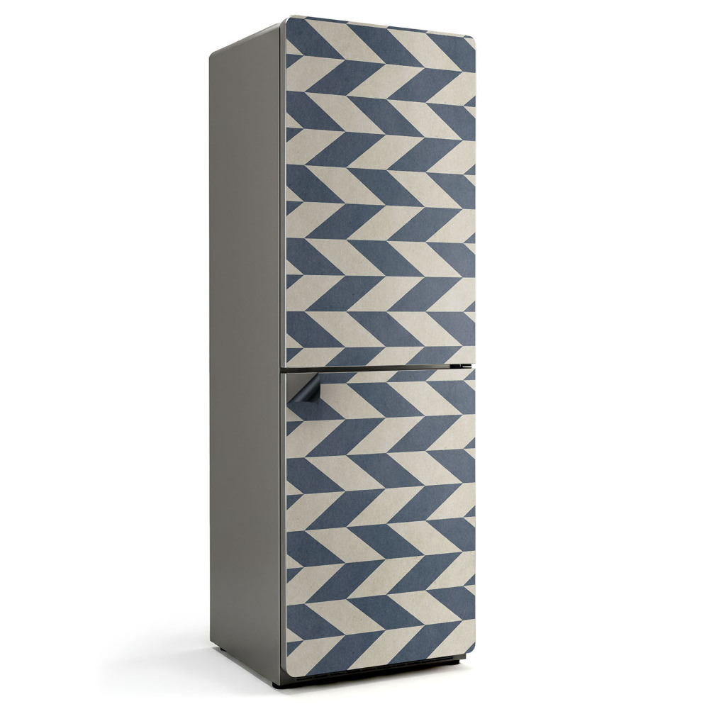 Magnet na ledničku Cikcakový pruhovaný vzor