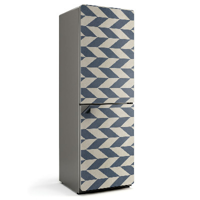 Magnet na ledničku Cikcakový pruhovaný vzor