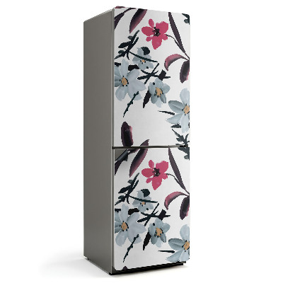 Magnet na ledničku Květinový motiv v decentním stylu