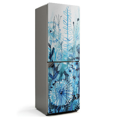 Magnet na ledničku Květinový vzor ve stylu akvarelu