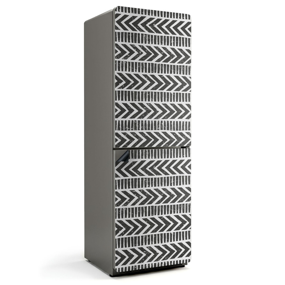 Magnet na ledničku Cikcakové čáry v dynamickém stylu