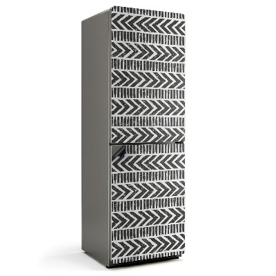 Magnet na ledničku Cikcakové čáry v dynamickém stylu