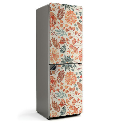 Magnet na ledničku Květinové aranžmá se zelenými listy