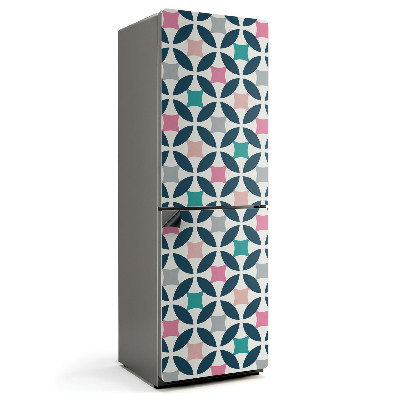 Magnet na ledničku Kulatý motiv v geometrickém stylu