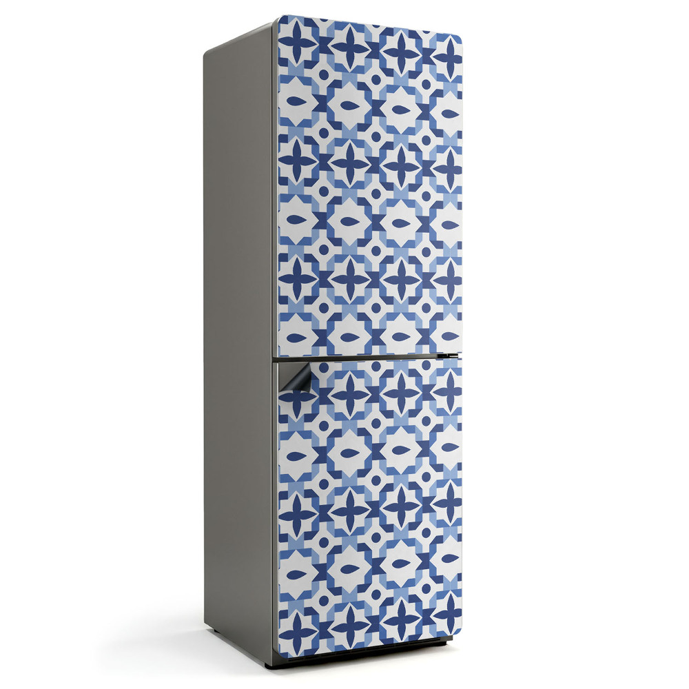 Magnet na ledničku Geometrický vzor v opakujících se tvarech