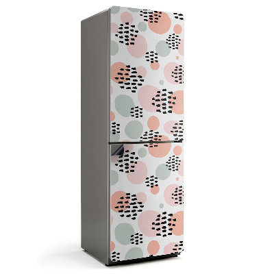 Magnet na ledničku Abstraktní tvary a skvrny