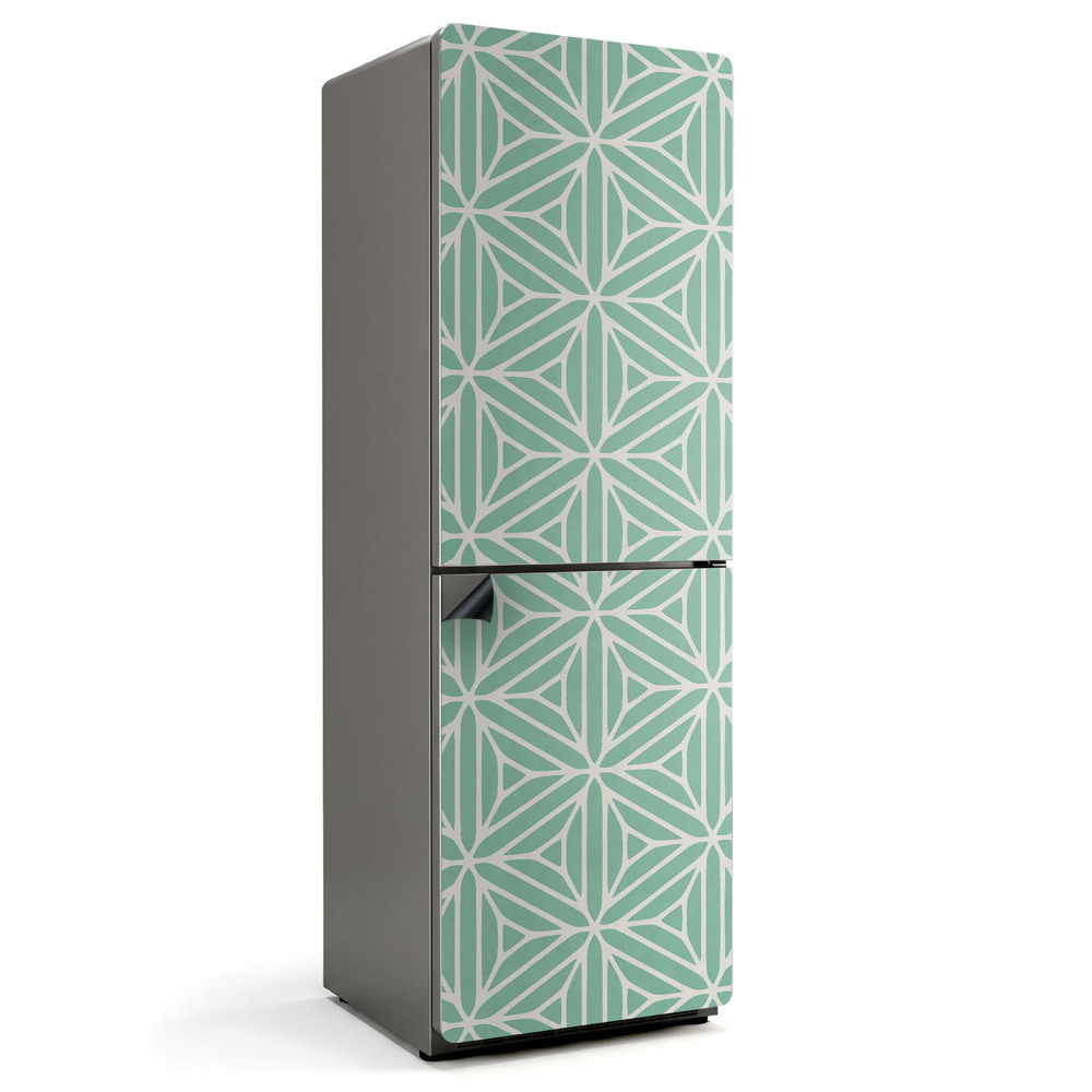 Magnet na ledničku Symetrický geometrický vzor