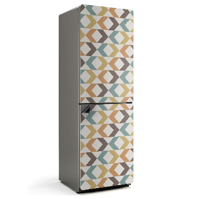 Magnet na ledničku Abstraktní motiv kosočtverce