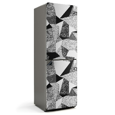 Magnet na ledničku Abstraktní tvary v geometrické podobě