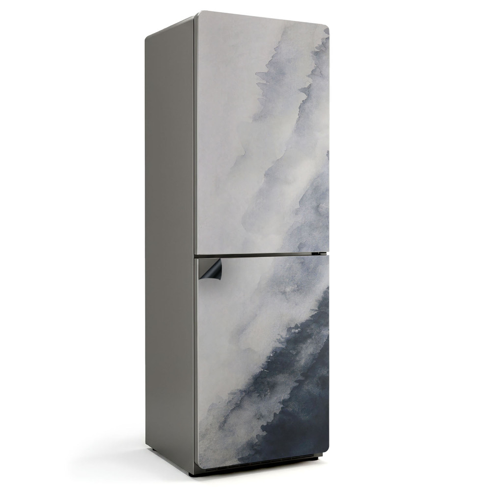 Magnet na ledničku Abstraktní styl vodní vzor