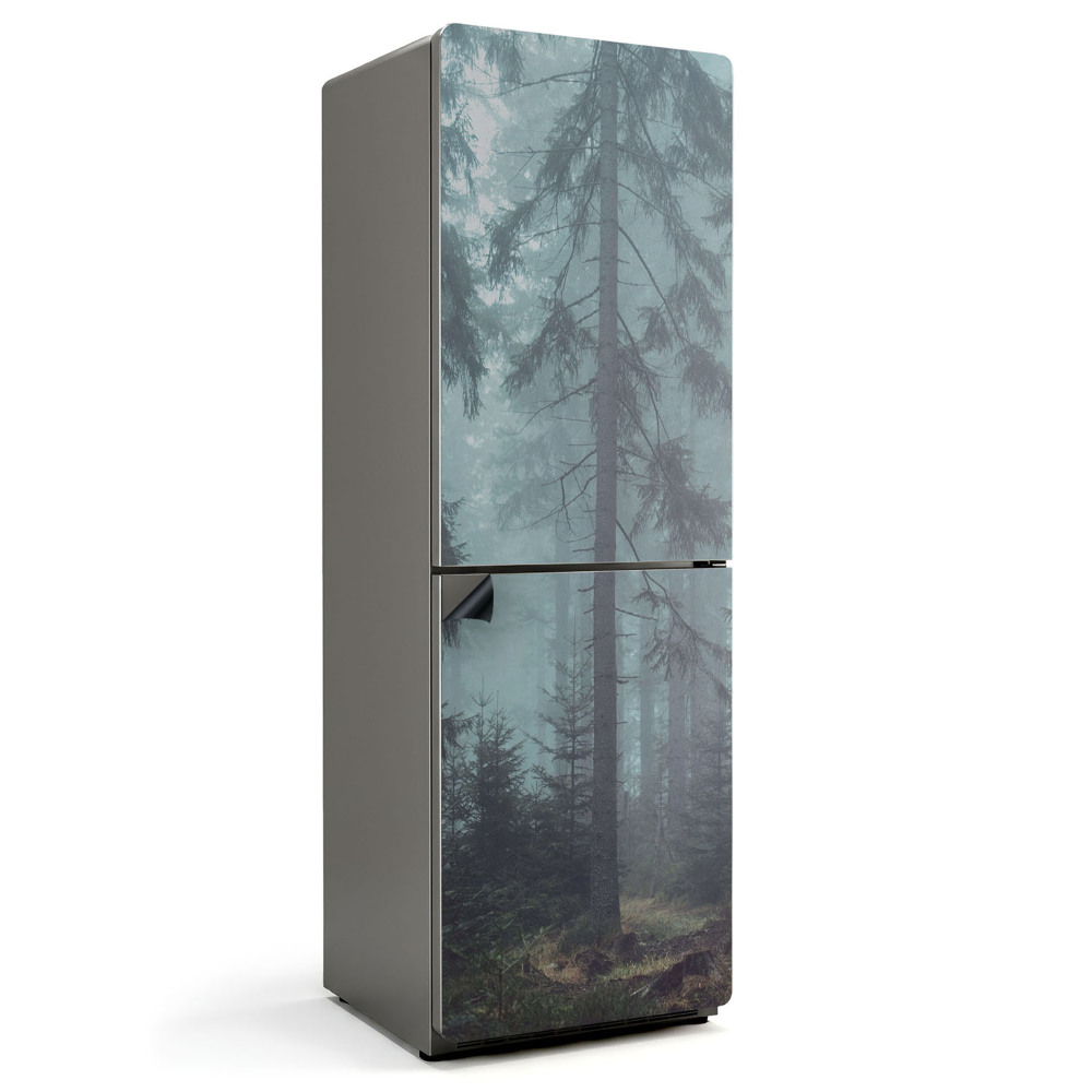 Magnet na ledničku Lesní mlha v tajemném prostředí