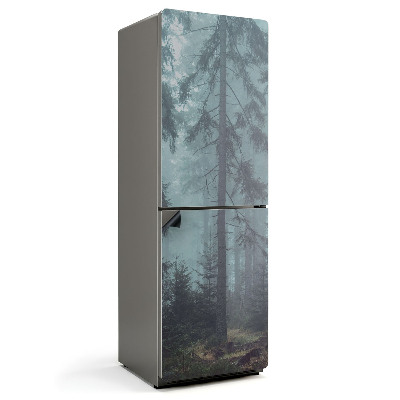 Magnet na ledničku Lesní mlha v tajemném prostředí