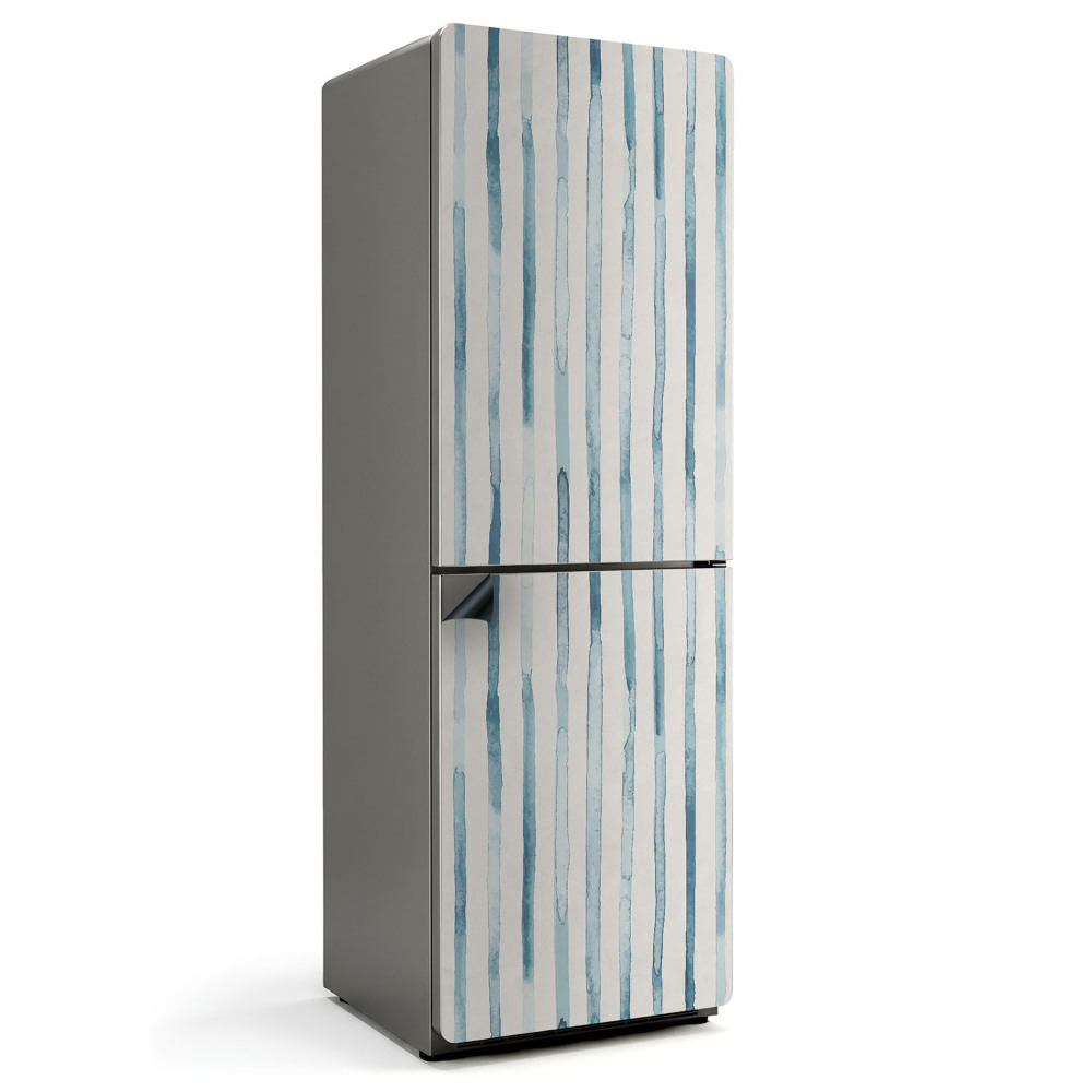 Magnet na ledničku Svislé akvarelové pruhy