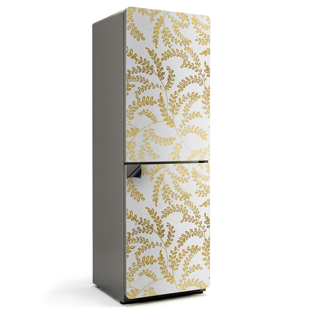 Magnet na ledničku Jemný listový vzor