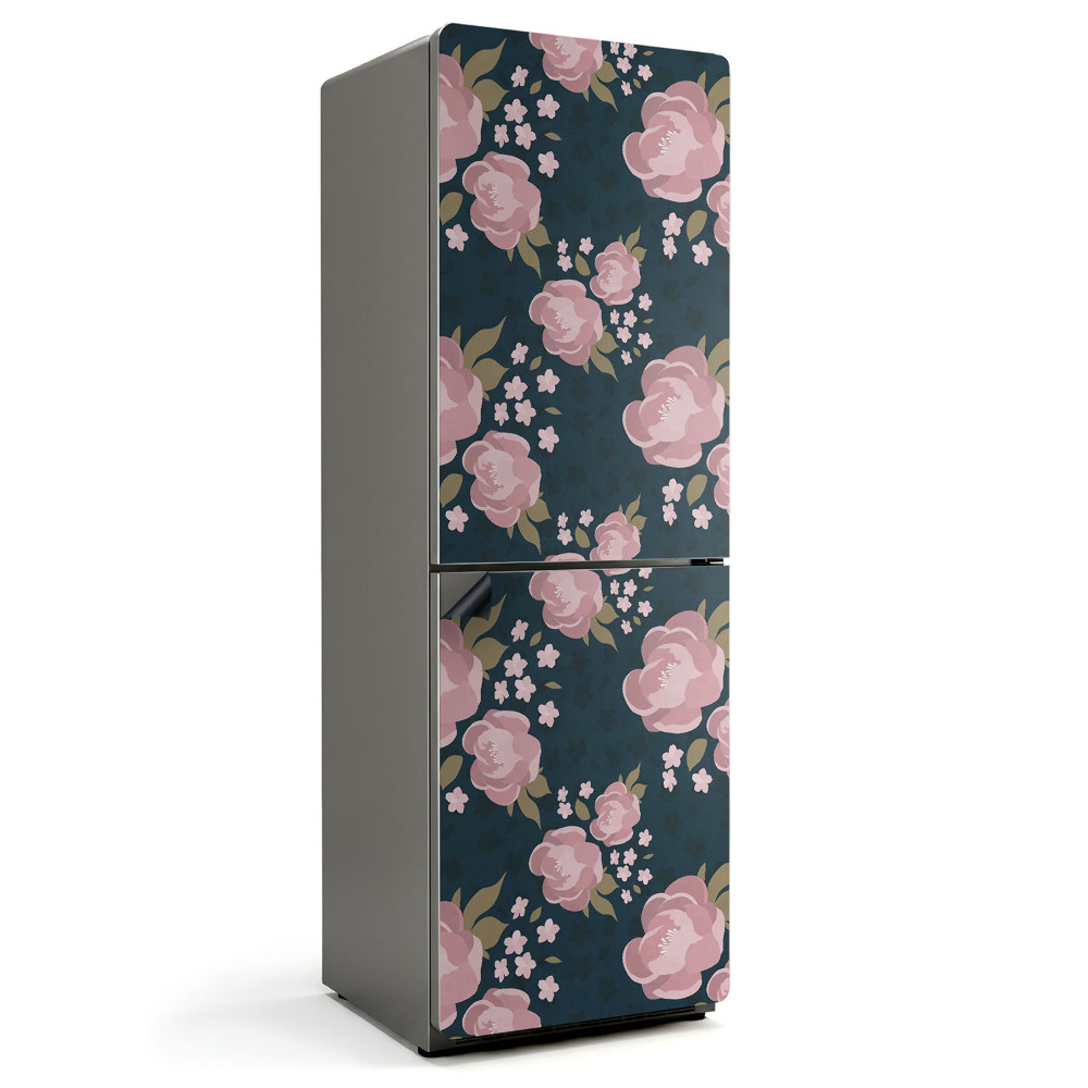 Magnet na ledničku Květinový motiv v minimalistickém stylu