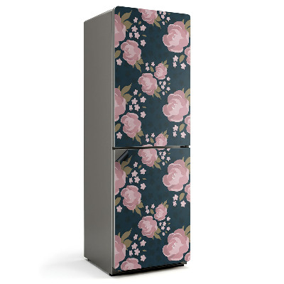 Magnet na ledničku Květinový motiv v minimalistickém stylu