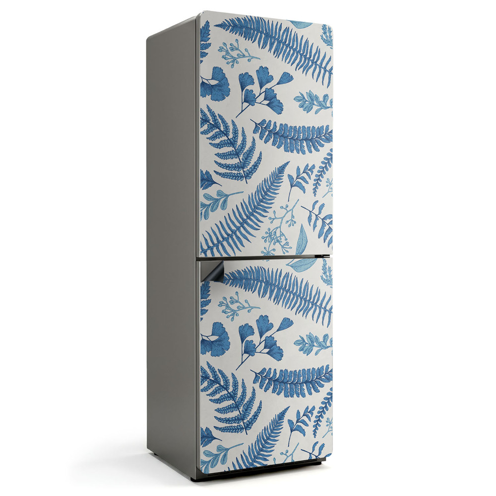 Magnet na ledničku Jednoduché listové vzory