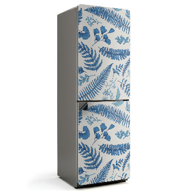 Magnet na ledničku Jednoduché listové vzory