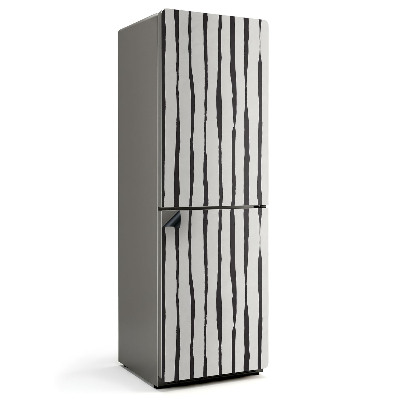 Magnet na ledničku Svislé zkreslené pruhy