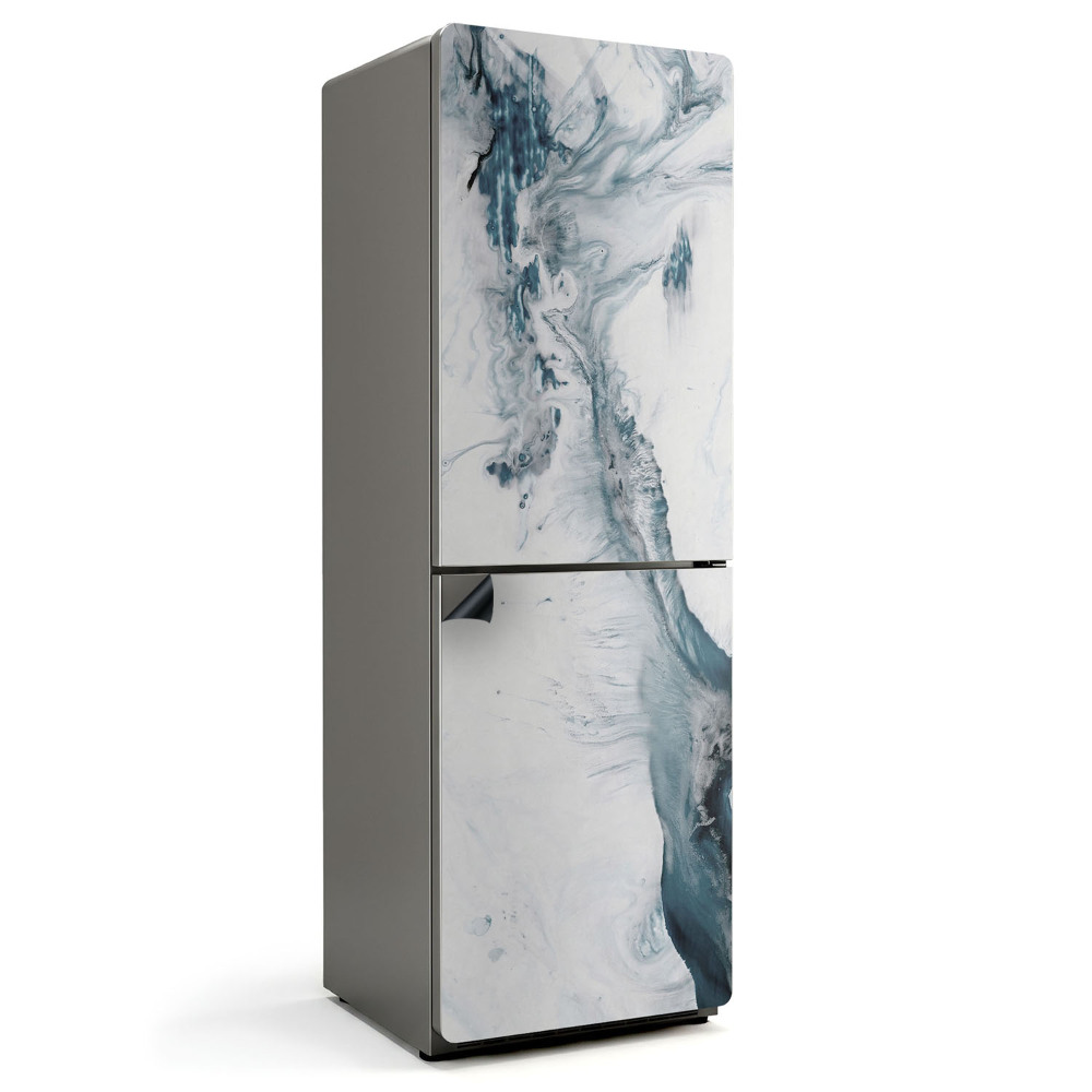 Magnet na ledničku Abstraktní tekutý motiv