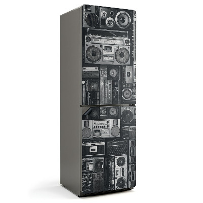 Magnet na ledničku Klasický zvuk v retro stylu