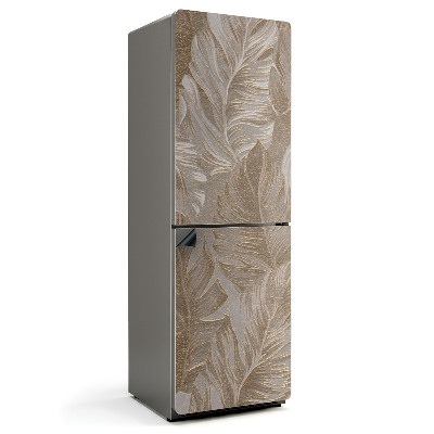 Magnet na ledničku Jemný listový vzor