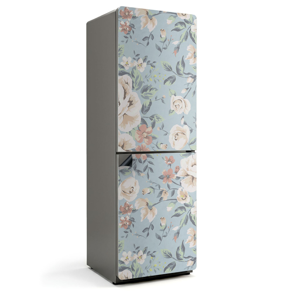 Magnet na ledničku Jemný květinový motiv