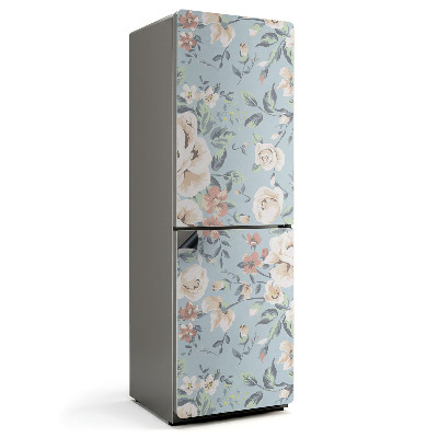 Magnet na ledničku Jemný květinový motiv