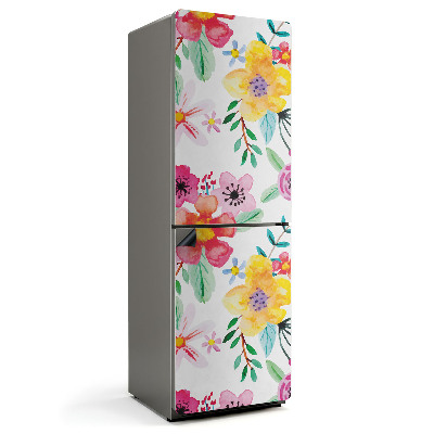 Magnet na ledničku Květinový akvarelový motiv