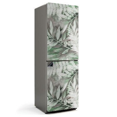 Magnet na ledničku Listový akvarelový motiv