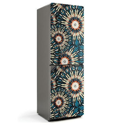 Magnet na ledničku Květinové aranžmá s paprsky